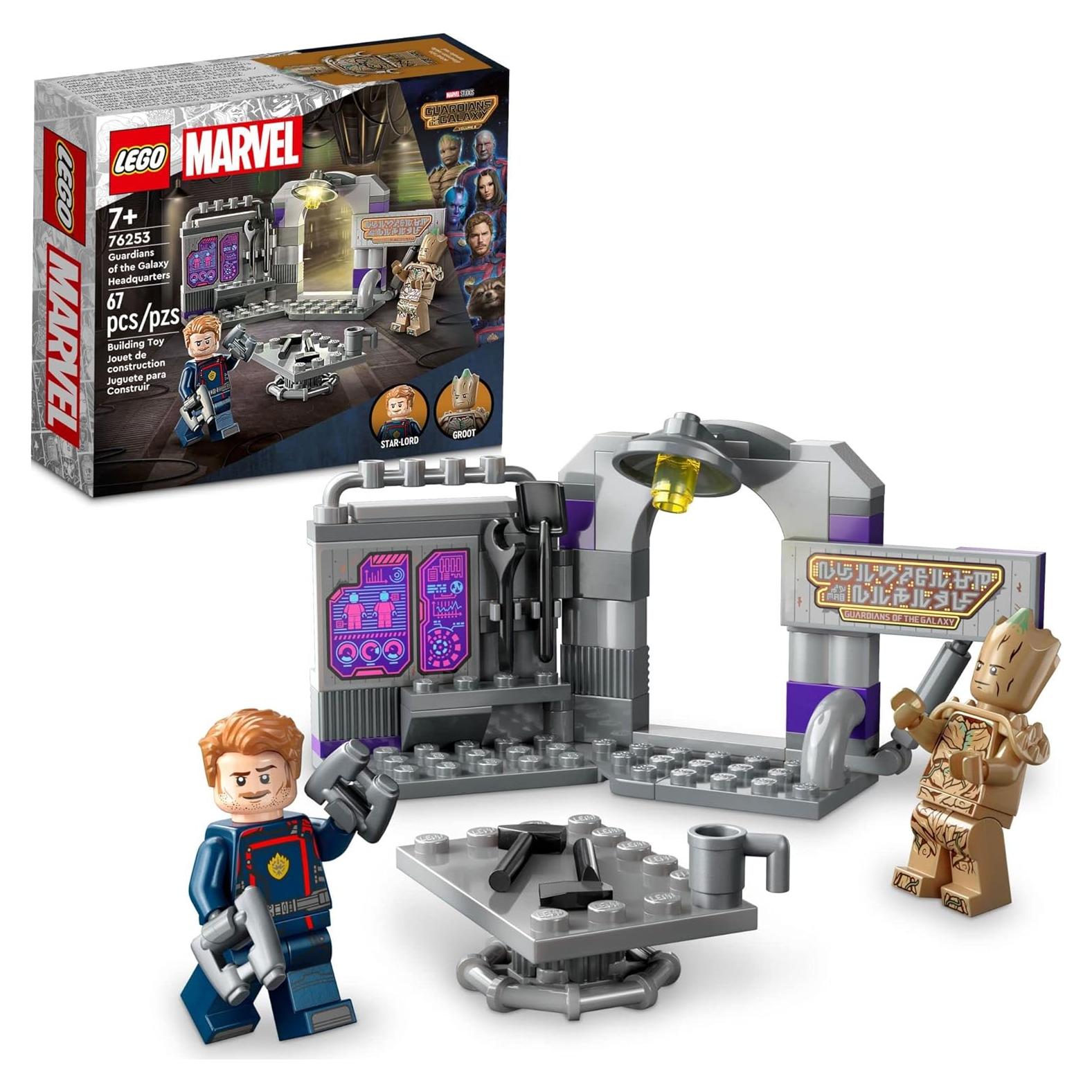 LEGO Marvel 76253 Sede Guardianes de la Galaxia 67 Piezas