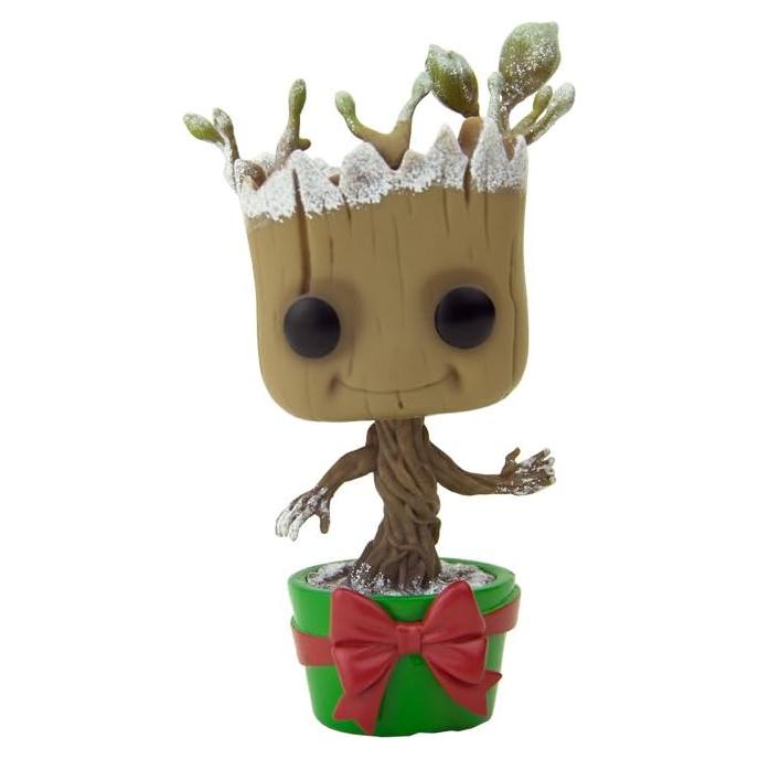 Figura de Acción Funko Groot Bailarín Navideño 10cm - Guardianes de la Galaxia