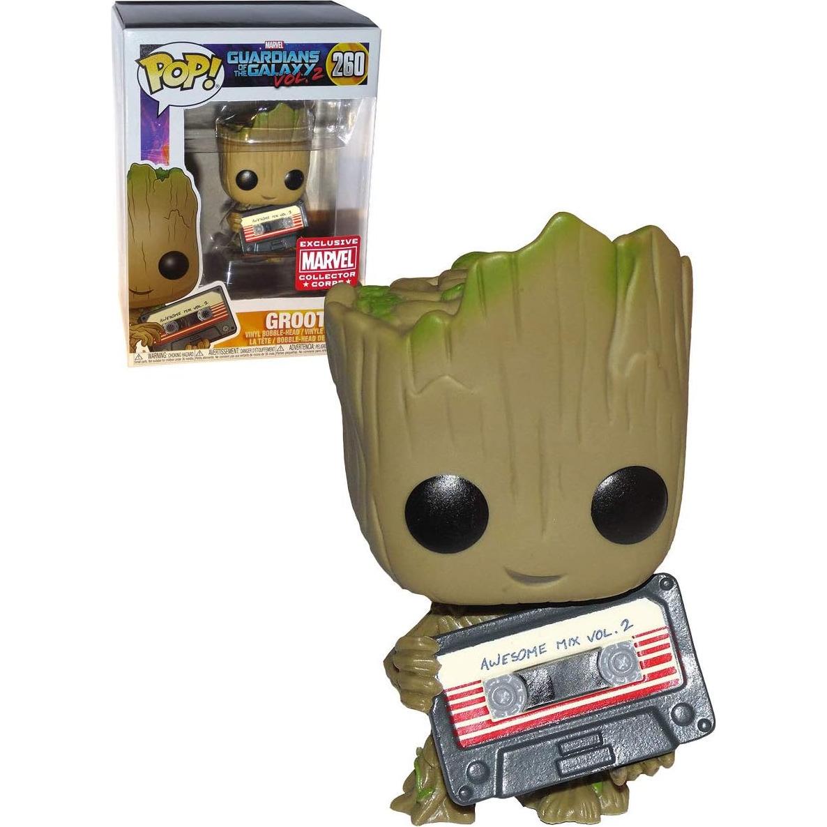 Figura de Vinilo Funko Groot Guardianes de la Galaxia 16.5cm