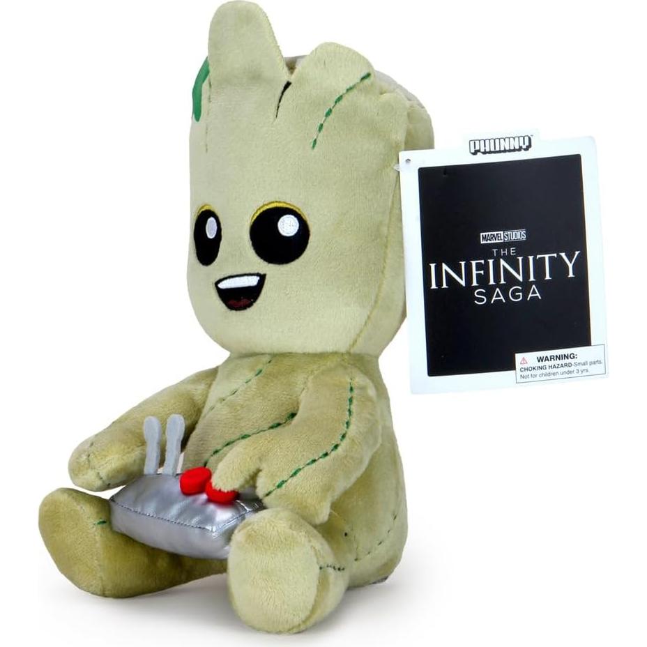 Peluche Teen Groot Kidrobot 20 cm Marvel Guardianes de la Galaxia