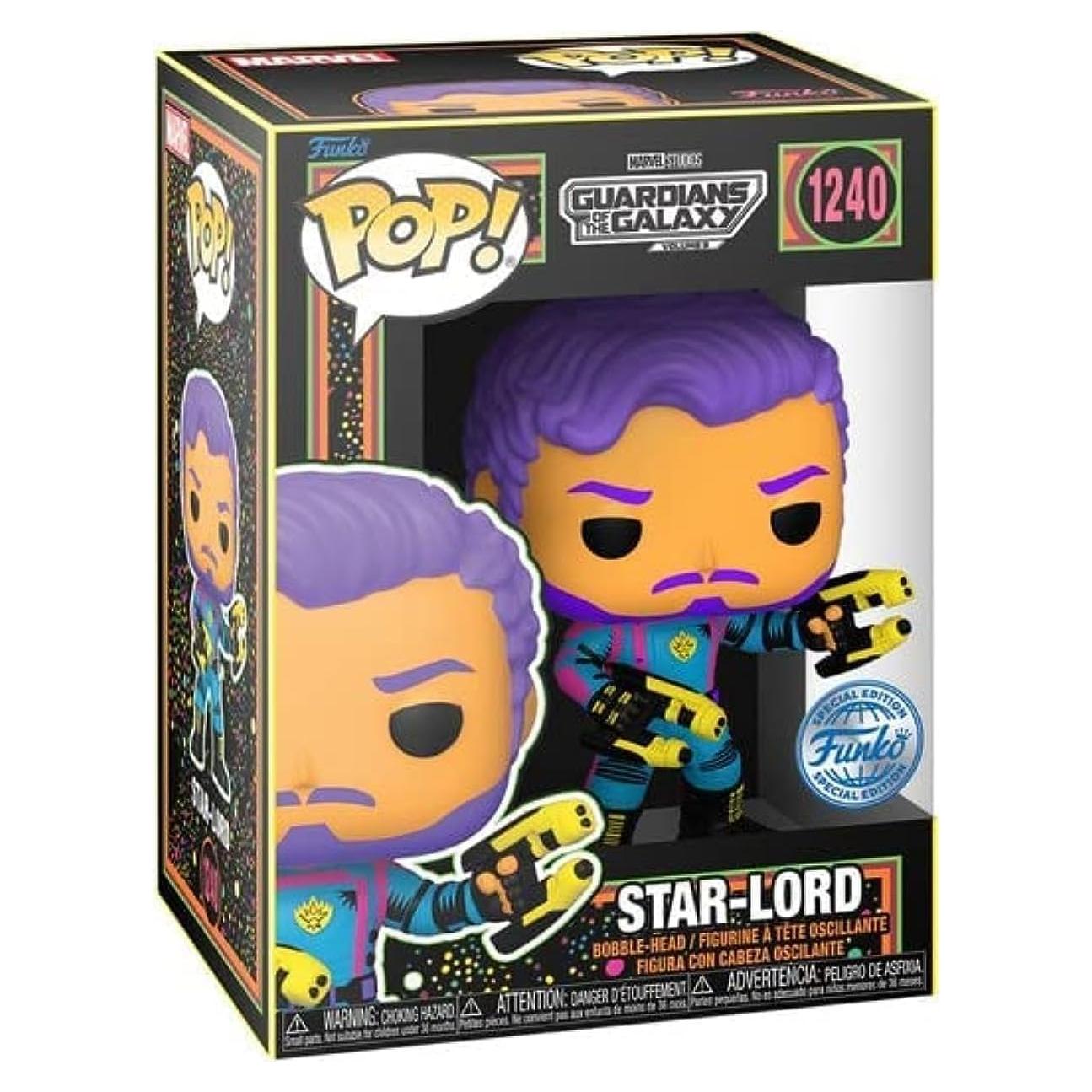 Funko POP! Star-Lord Blacklight Edición Limitada 25 cm