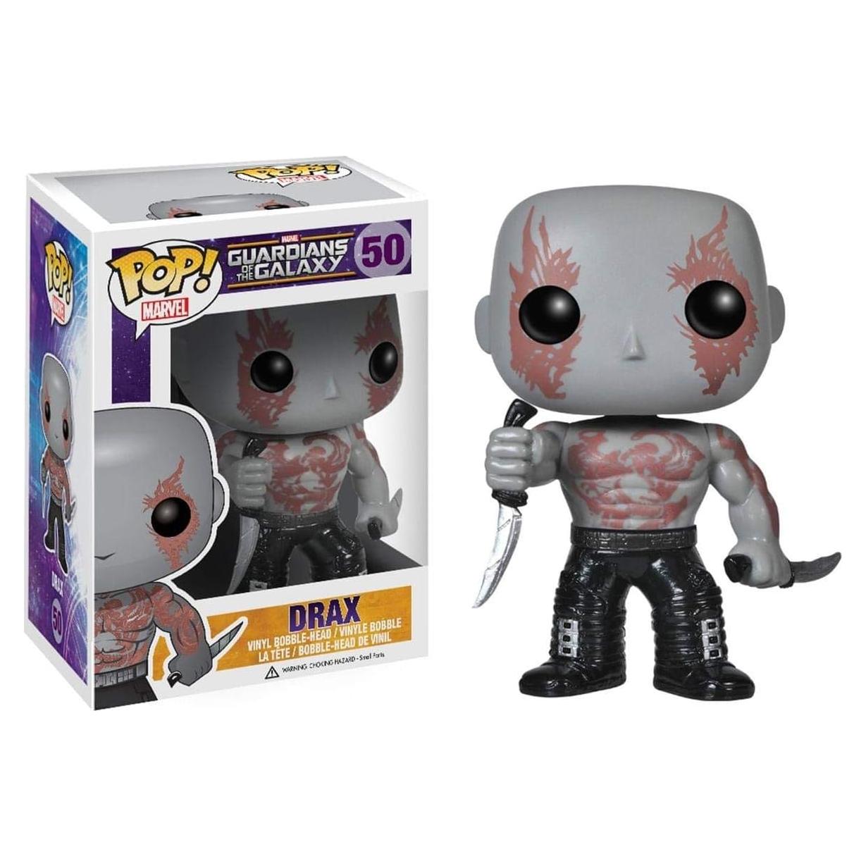 Figura de Vinilo Drax Funko POP Marvel Guardianes de la Galaxia 9.5cm