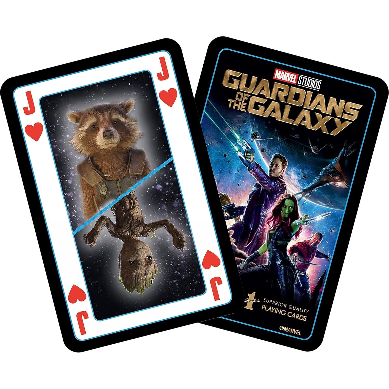 Baraja de Juego Guardianes de la Galaxia Winning Moves 54 Cartas