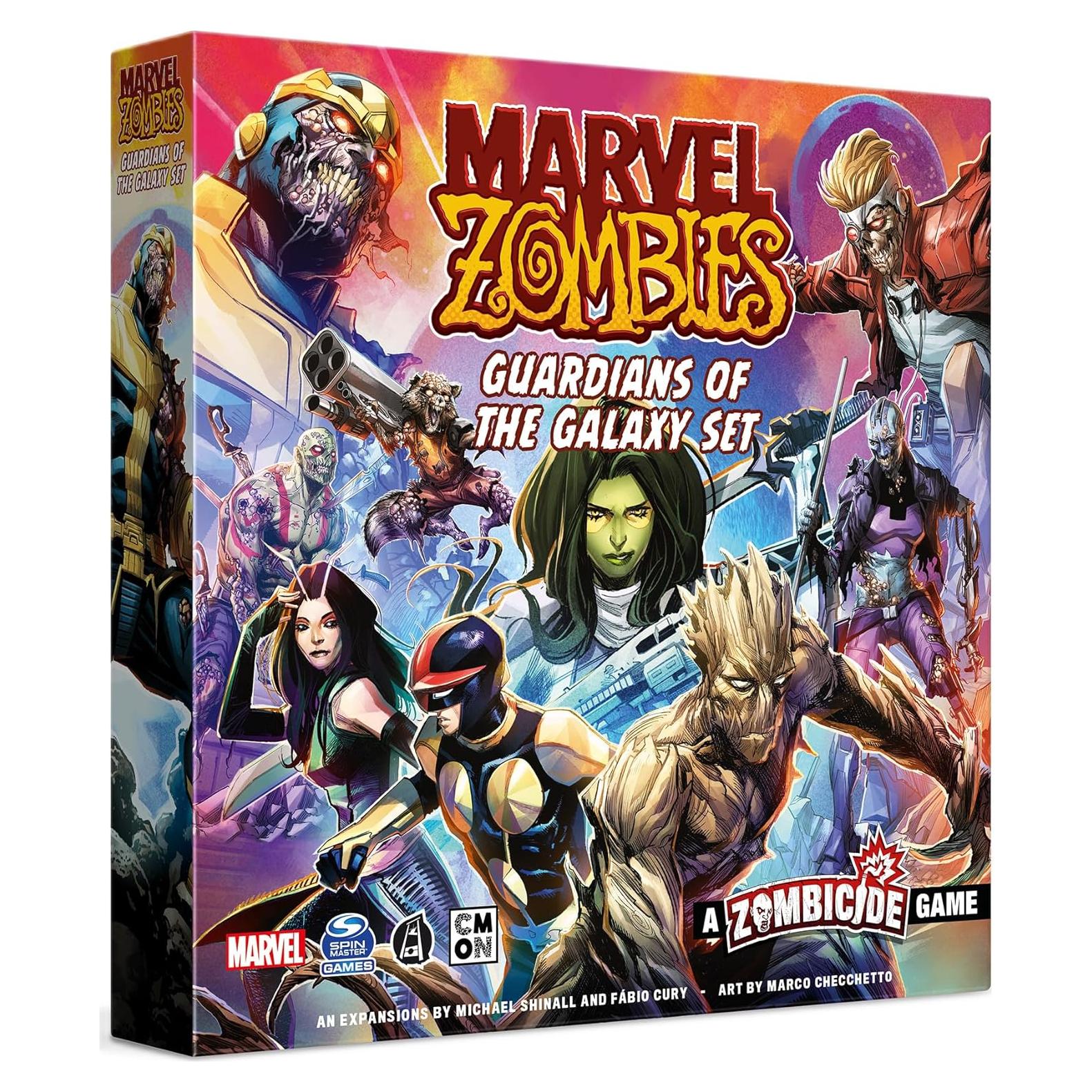 Juego de Estrategia Marvel Zombies: Guardianes de la Galaxia - CMON