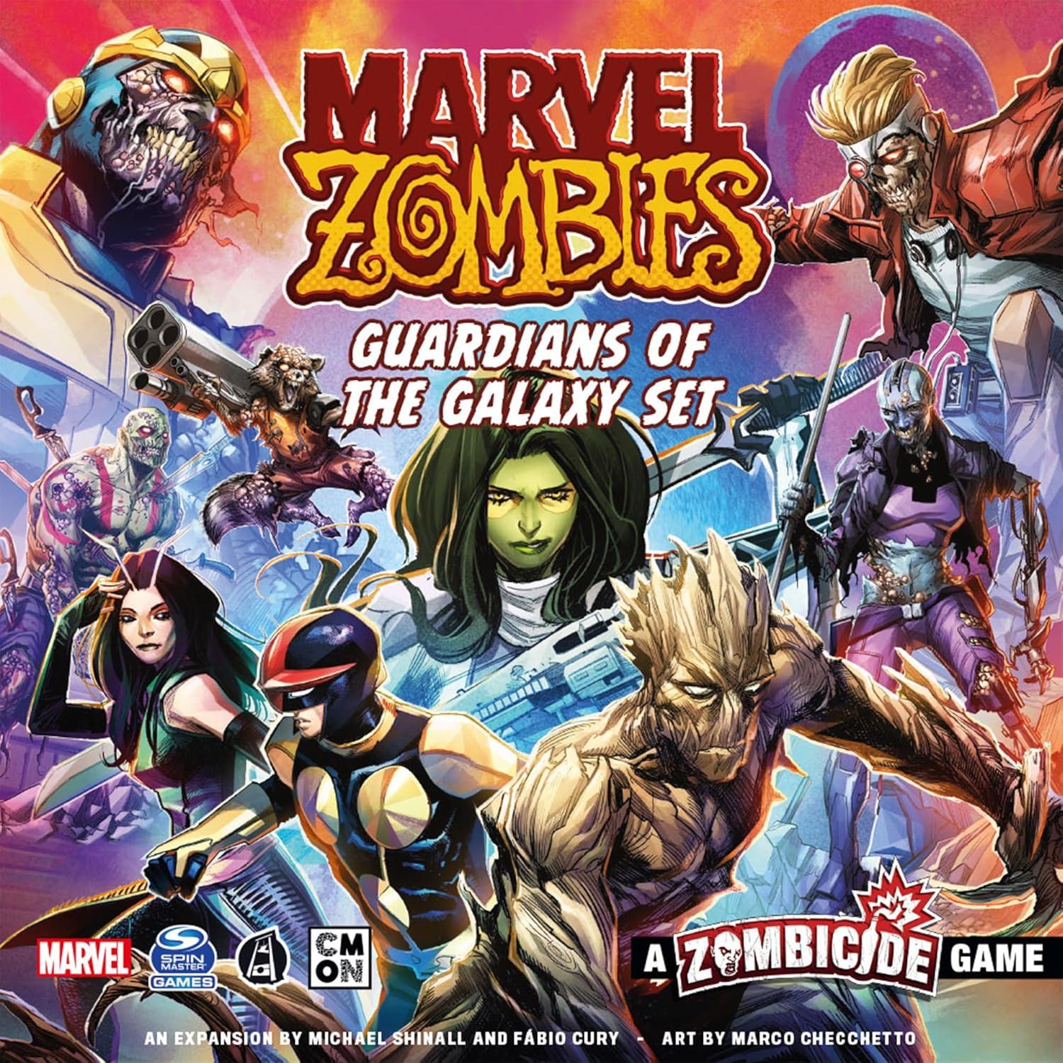 Juego de Estrategia Marvel Zombies: Guardianes de la Galaxia - CMON