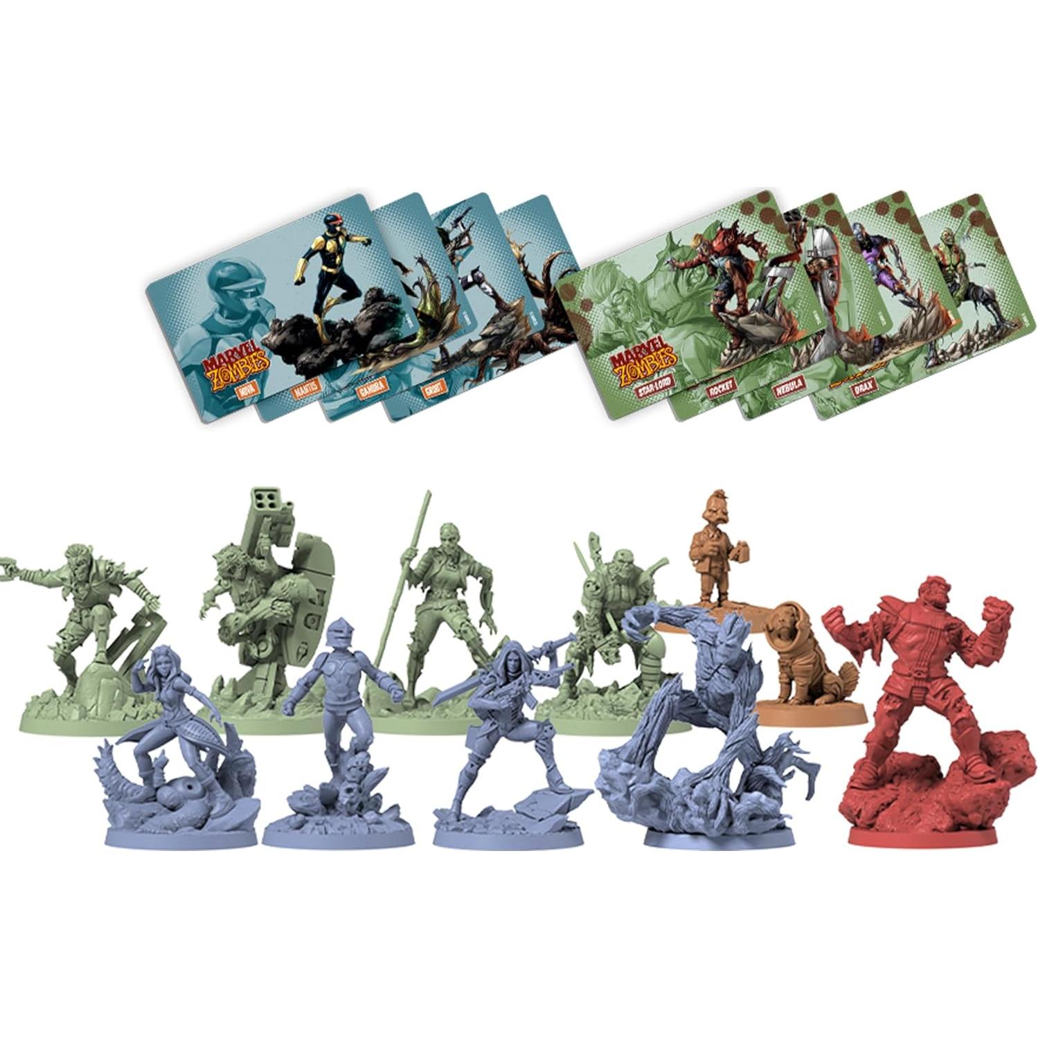 Juego de Estrategia Marvel Zombies: Guardianes de la Galaxia - CMON