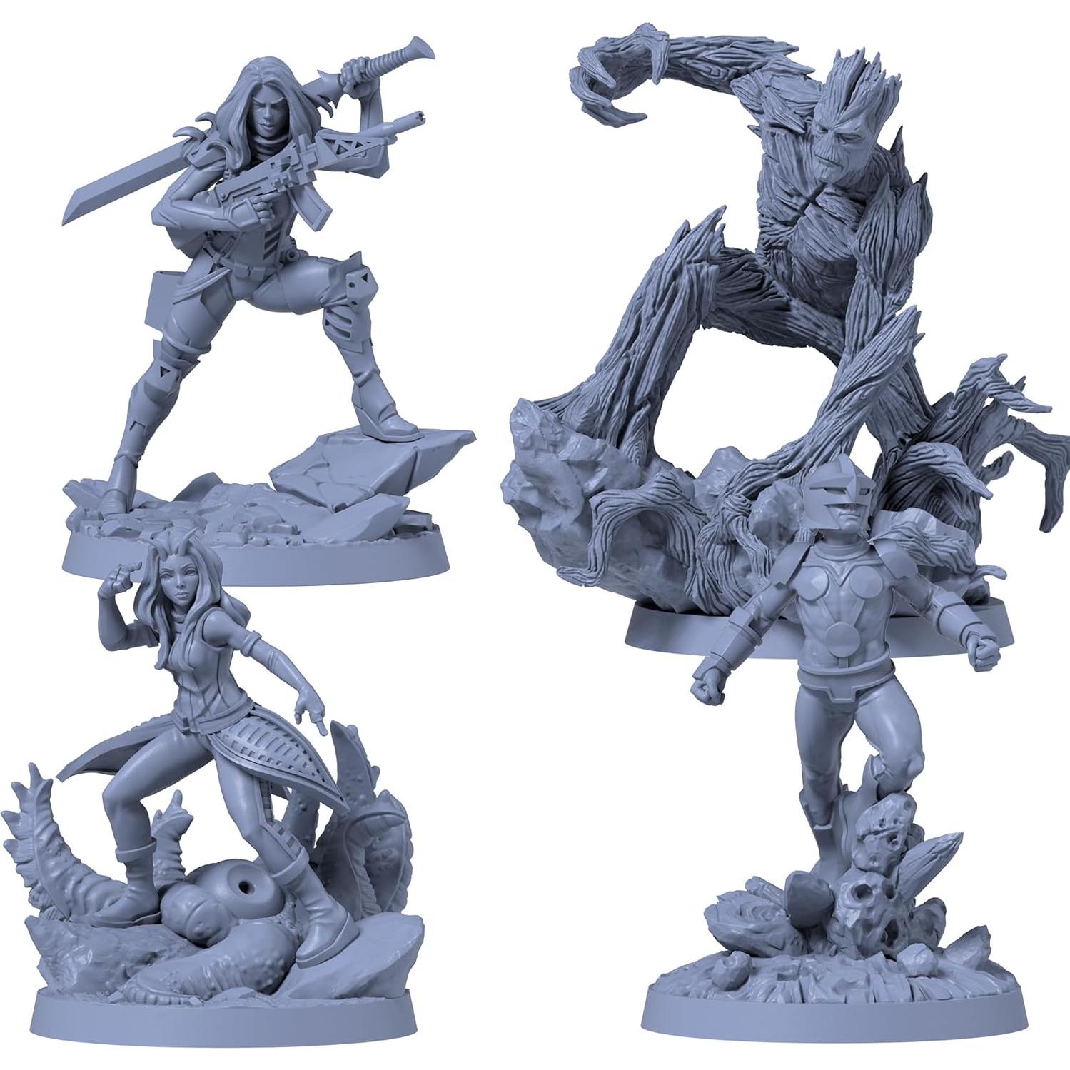 Juego de Estrategia Marvel Zombies: Guardianes de la Galaxia - CMON