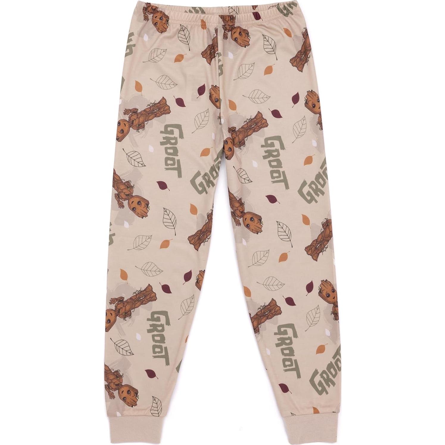 Pijamas para Niños Marvel I am Groot Beige 7-8 Años