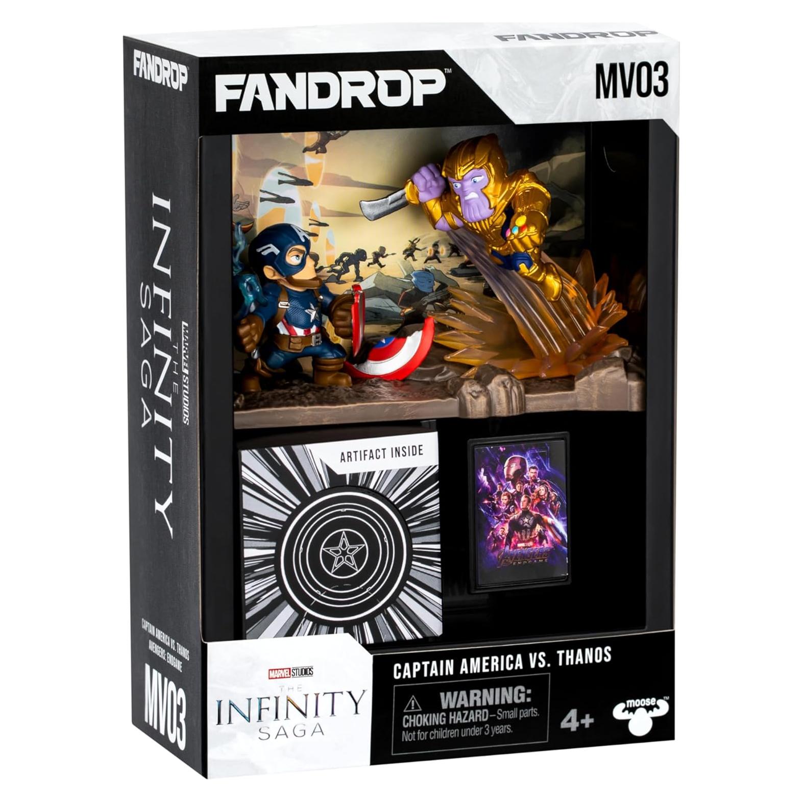 Fandrop MV03 Diorama Capitán América VS Thanos Marvel