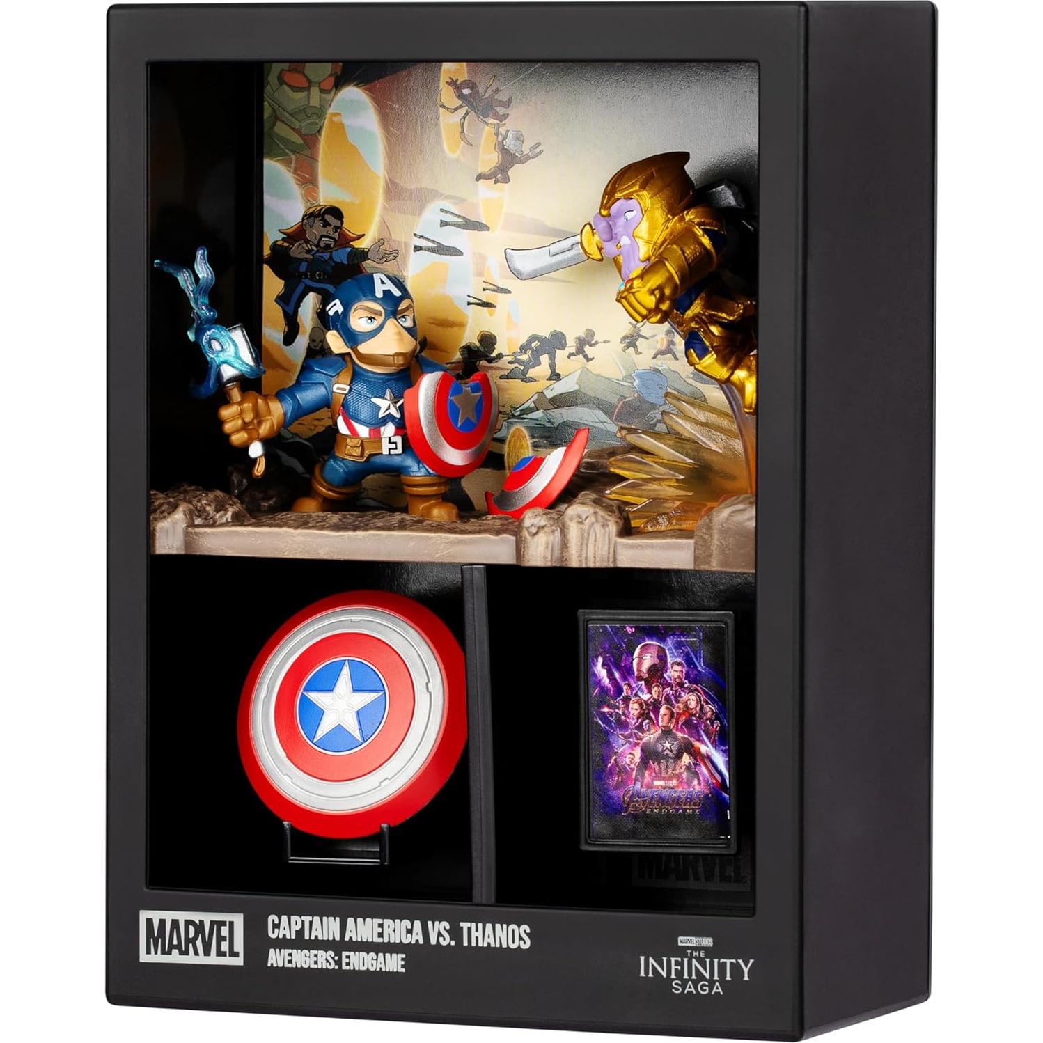 Fandrop MV03 Diorama Capitán América VS Thanos Marvel