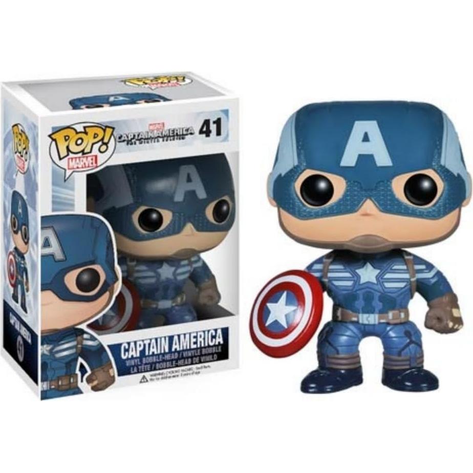 Figura de Acción Funko POP Capitán América Película 2 9.5cm
