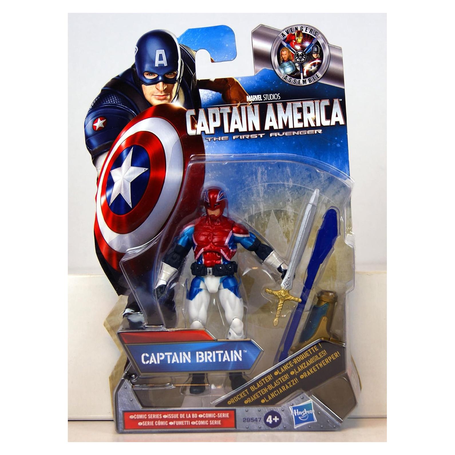 Figura de Acción Capitán América Hasbro 12 cm Serie 2