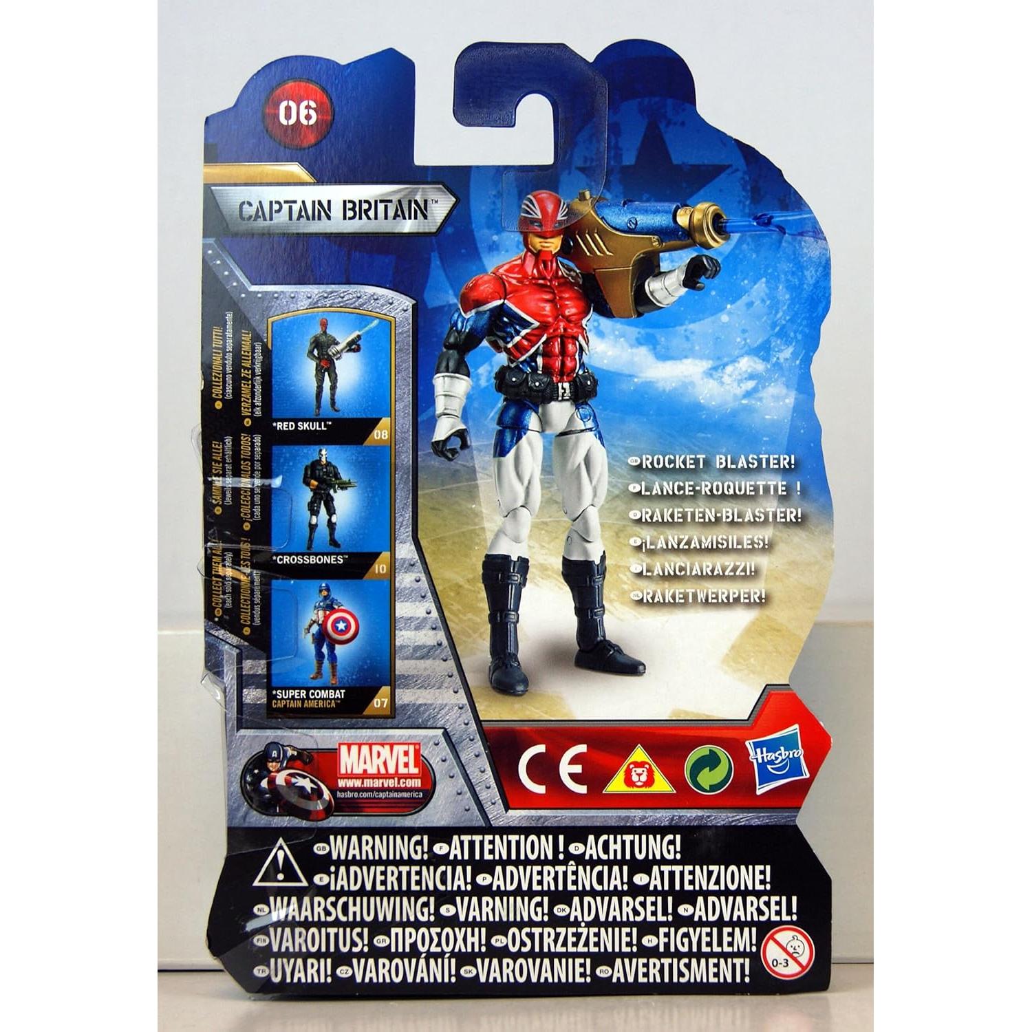 Figura de Acción Capitán América Hasbro 12 cm Serie 2
