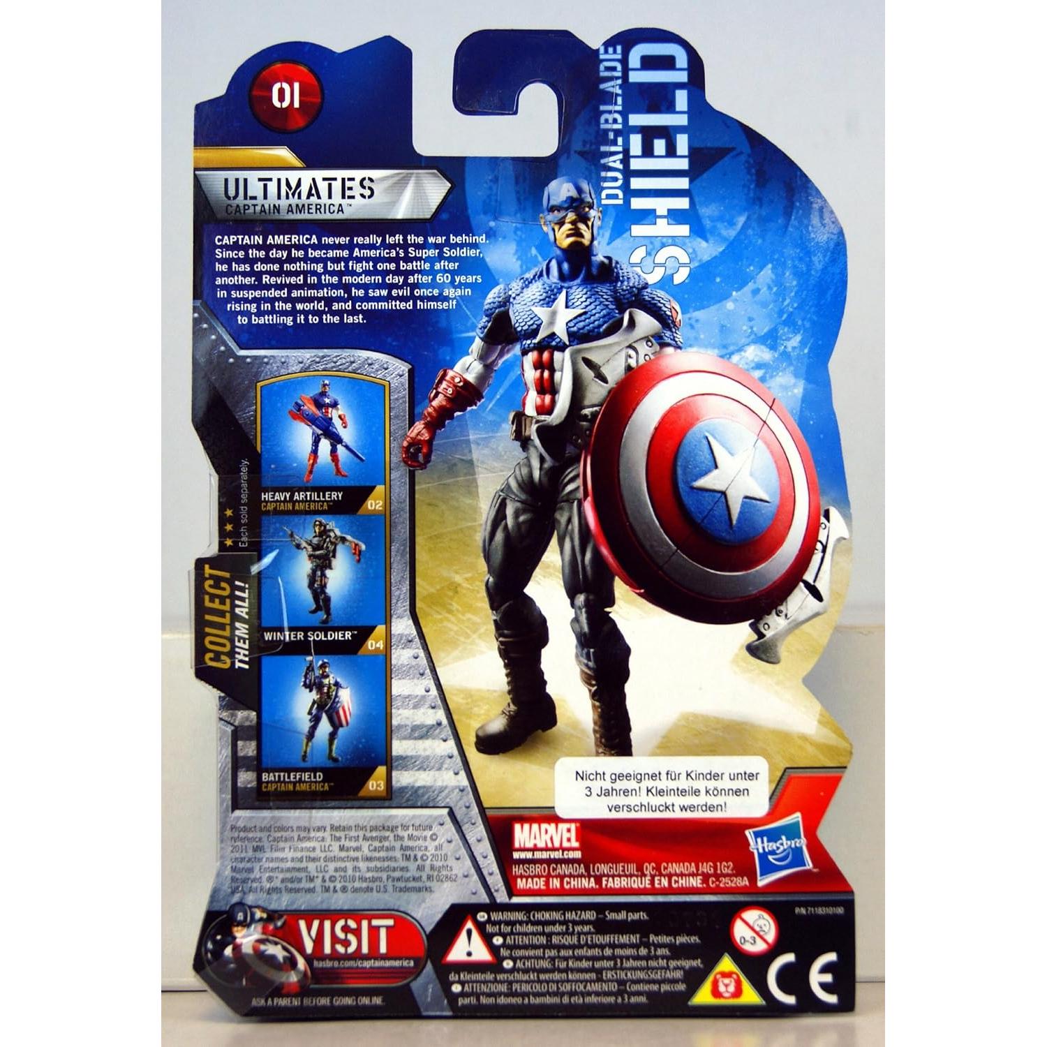 Figura de Acción Capitán América Hasbro 20.8 cm Ultimates
