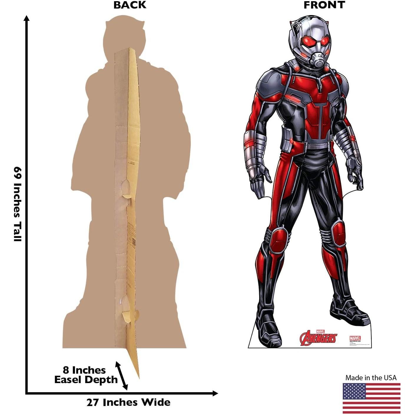 Recorte de cartón Ant-Man 175 cm - Cardboard People