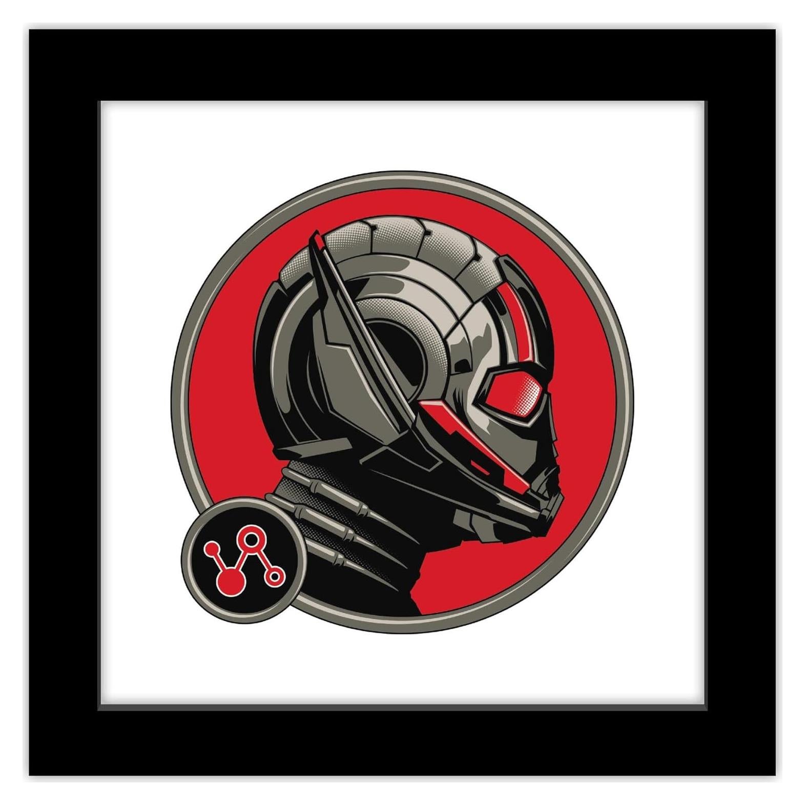 Arte de Pared Gallery Pops Marvel Ant-Man 30.5x30.5cm Enmarcado