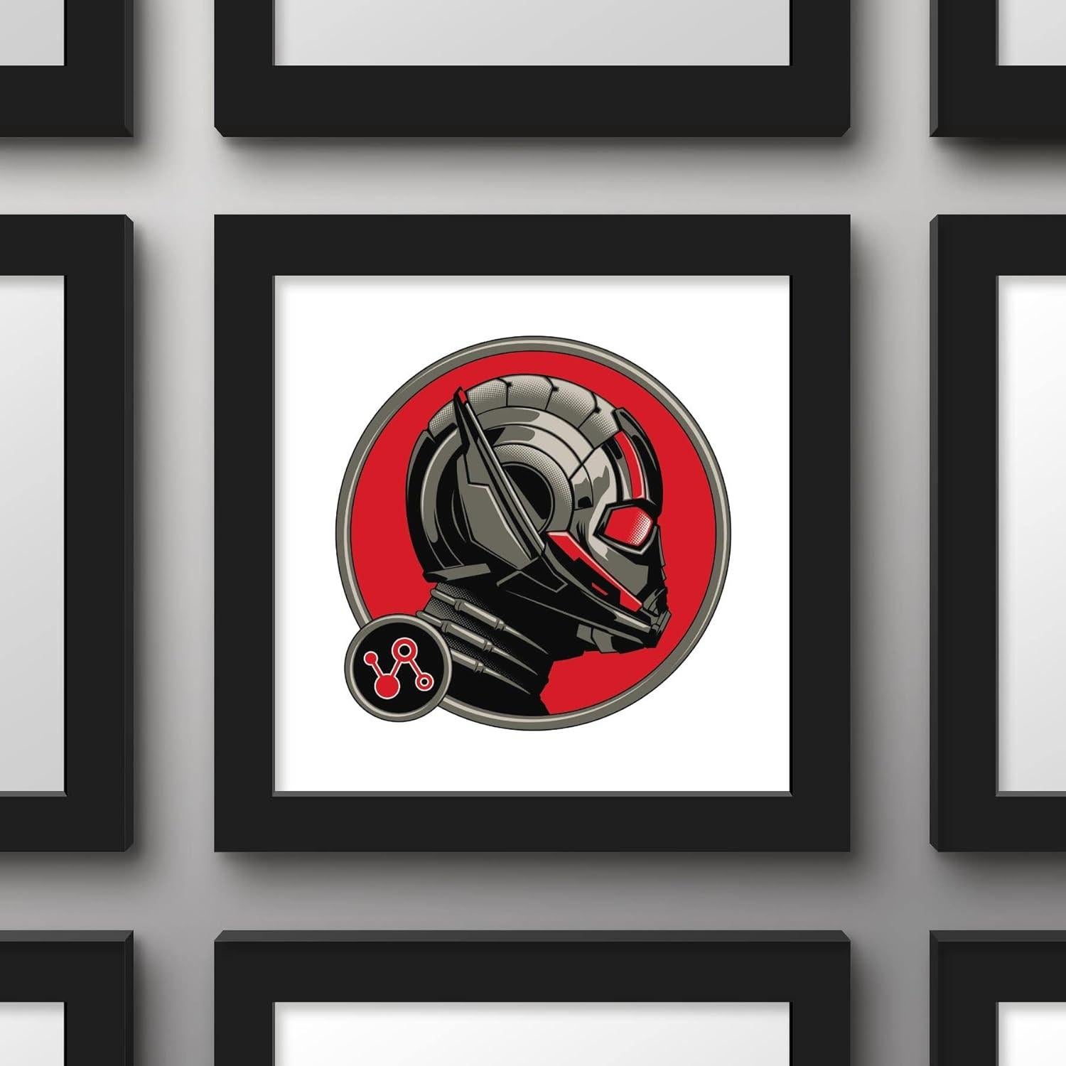 Arte de Pared Gallery Pops Marvel Ant-Man 30.5x30.5cm Enmarcado