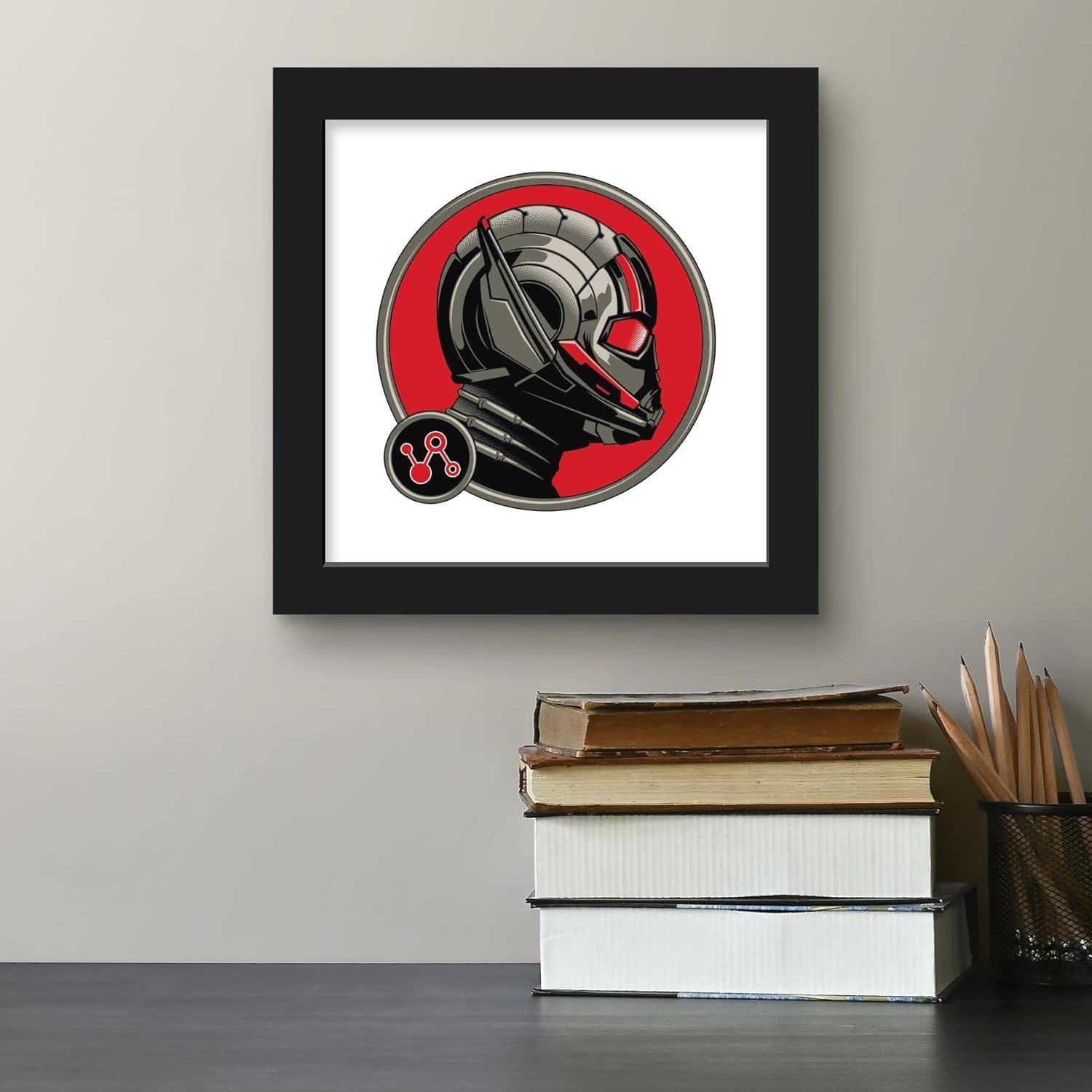Arte de Pared Gallery Pops Marvel Ant-Man 30.5x30.5cm Enmarcado