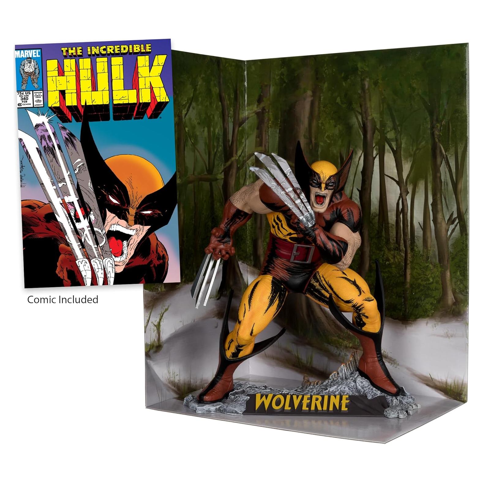 Figura Coleccionable Wolverine 1:6 McFarlane Toys - Hulk #340