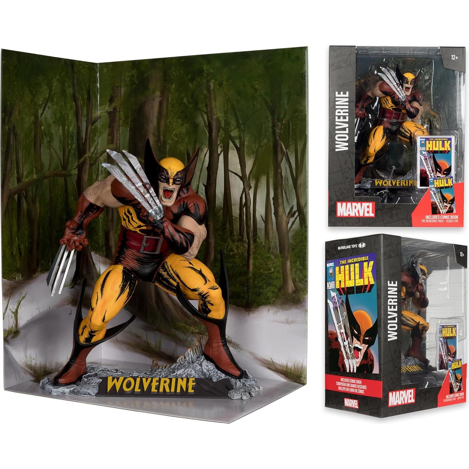 Figura Coleccionable Wolverine 1:6 McFarlane Toys - Hulk #340
