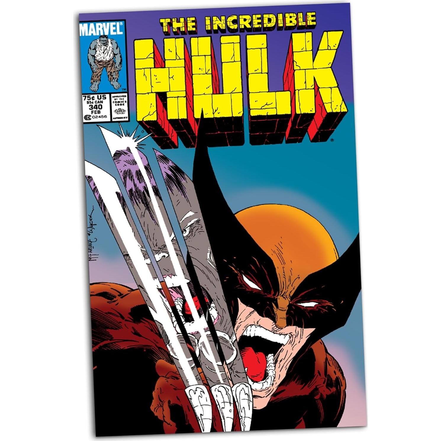 Figura Coleccionable Wolverine 1:6 McFarlane Toys - Hulk #340