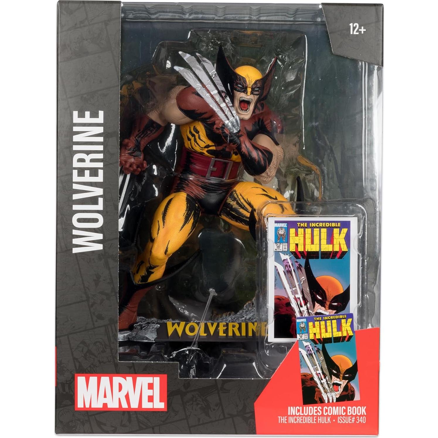 Figura Coleccionable Wolverine 1:6 McFarlane Toys - Hulk #340
