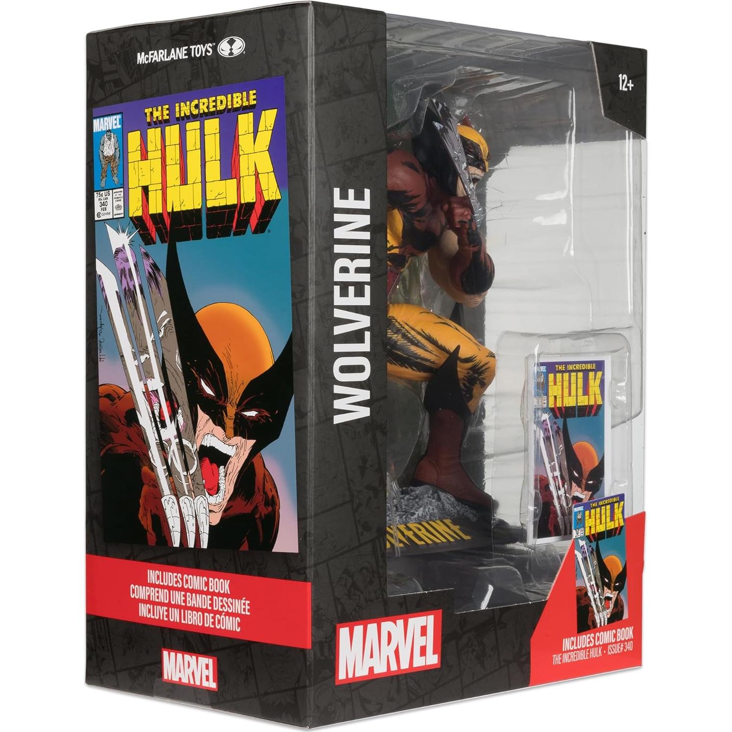 Figura Coleccionable Wolverine 1:6 McFarlane Toys - Hulk #340