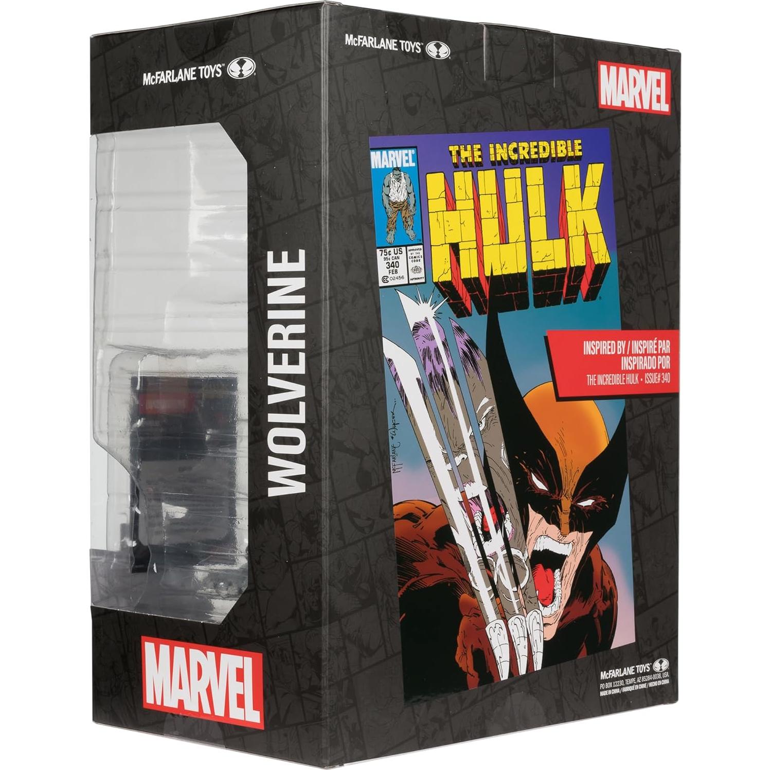 Figura Coleccionable Wolverine 1:6 McFarlane Toys - Hulk #340