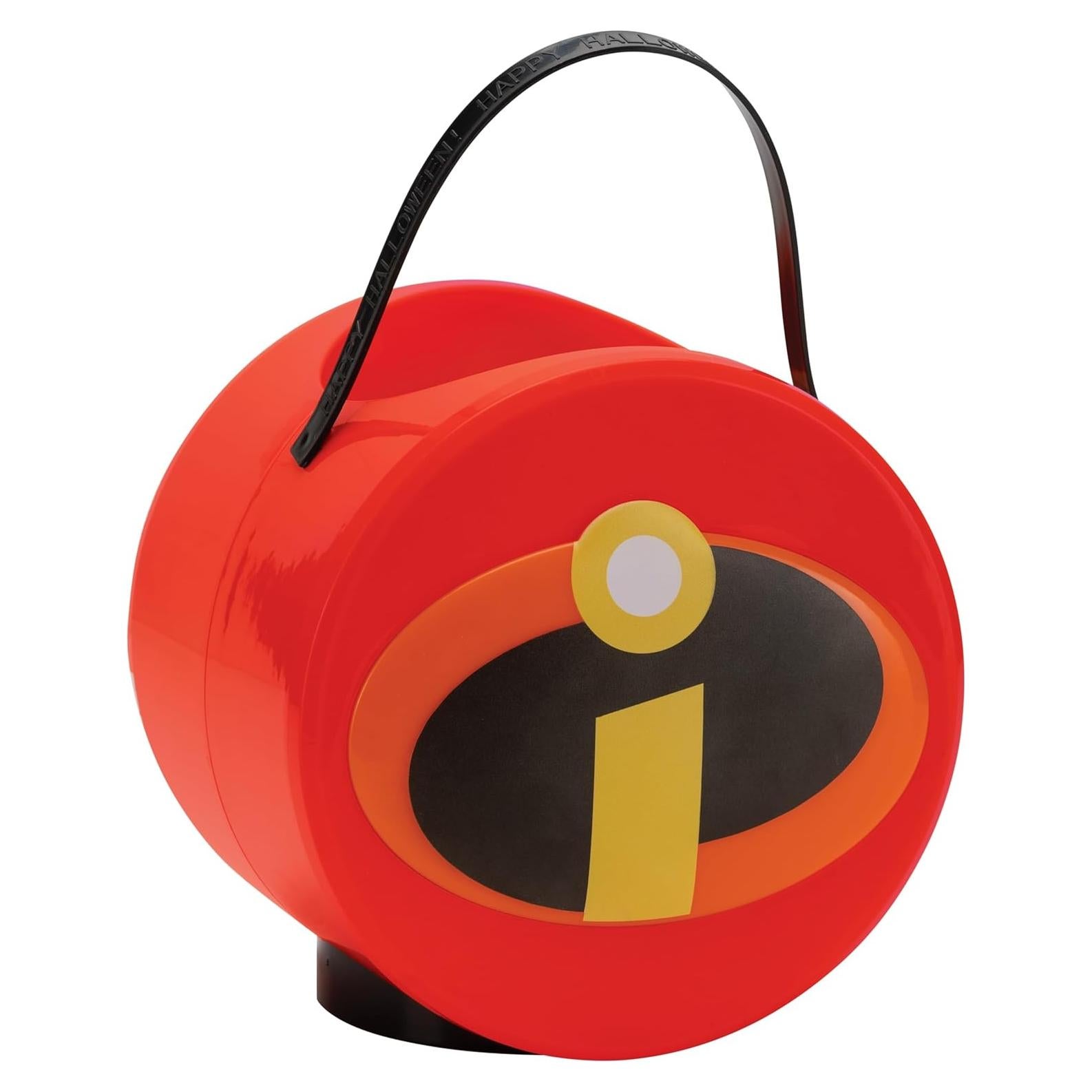 Cubeta de Golosinas Halloween Disguise 17.8x17.8x14.7 cm