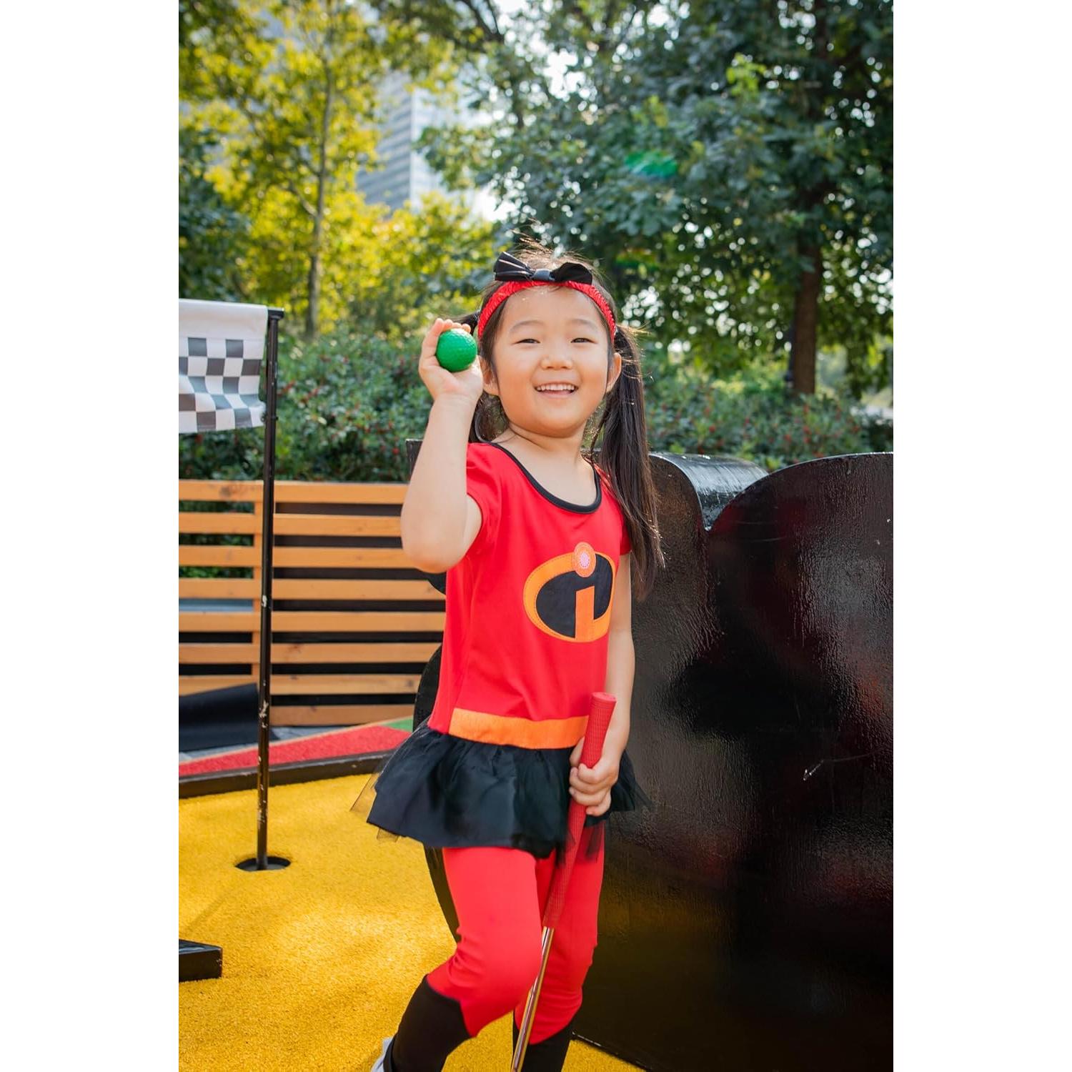 Conjunto de Cosplay Disney Incredibles 3 Piezas Niñas 2T