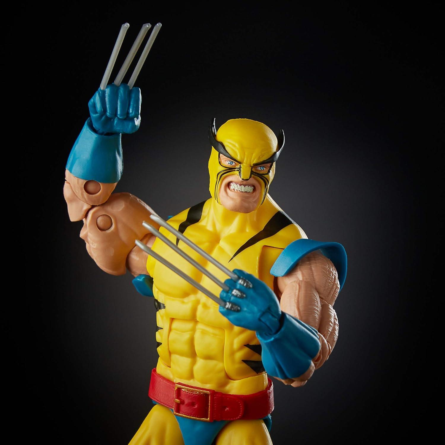 Figuras de Acción Marvel Legends Wolverine y Hulk 6" - Hasbro