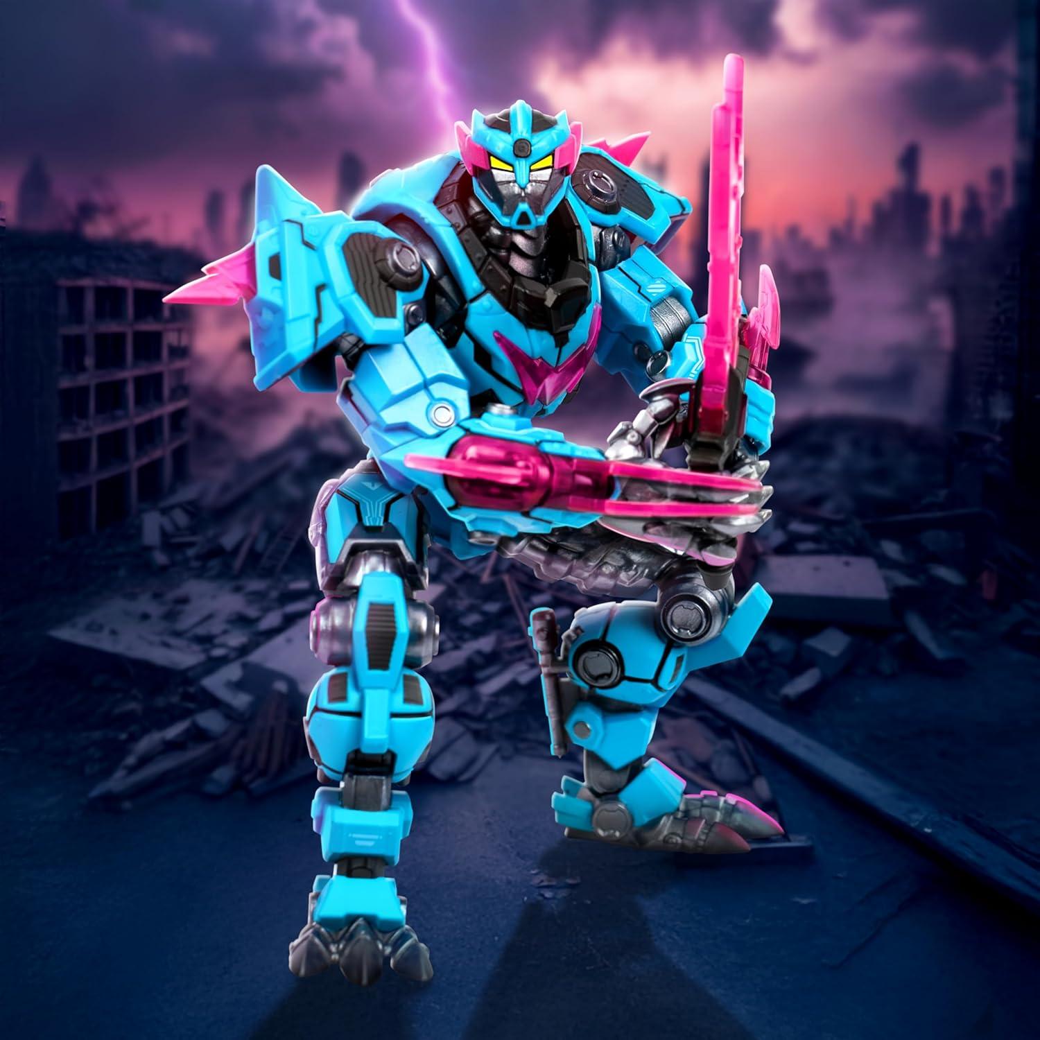 Figura Coleccionista Titan de Batalla Panther MrBeast Lab 16.5cm