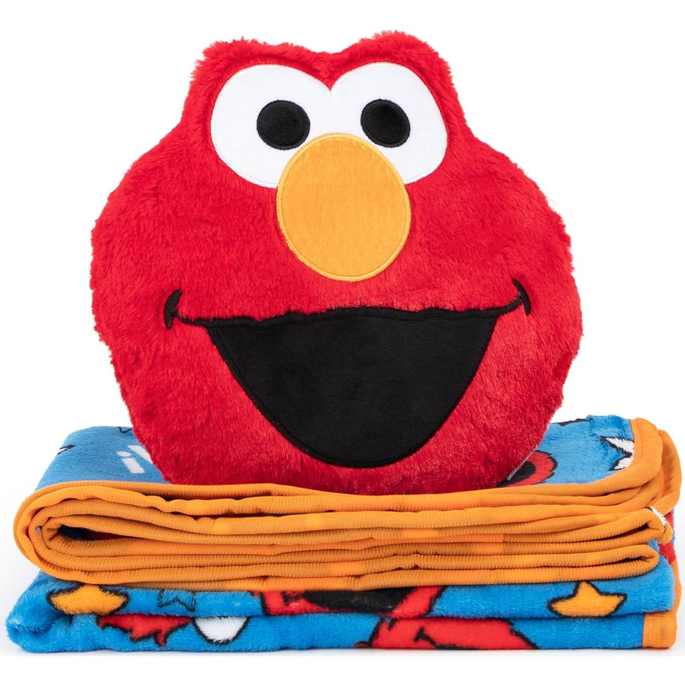 Conjunto Almohada y Manta Elmo Jay Franco 2 Piezas 101x127 cm