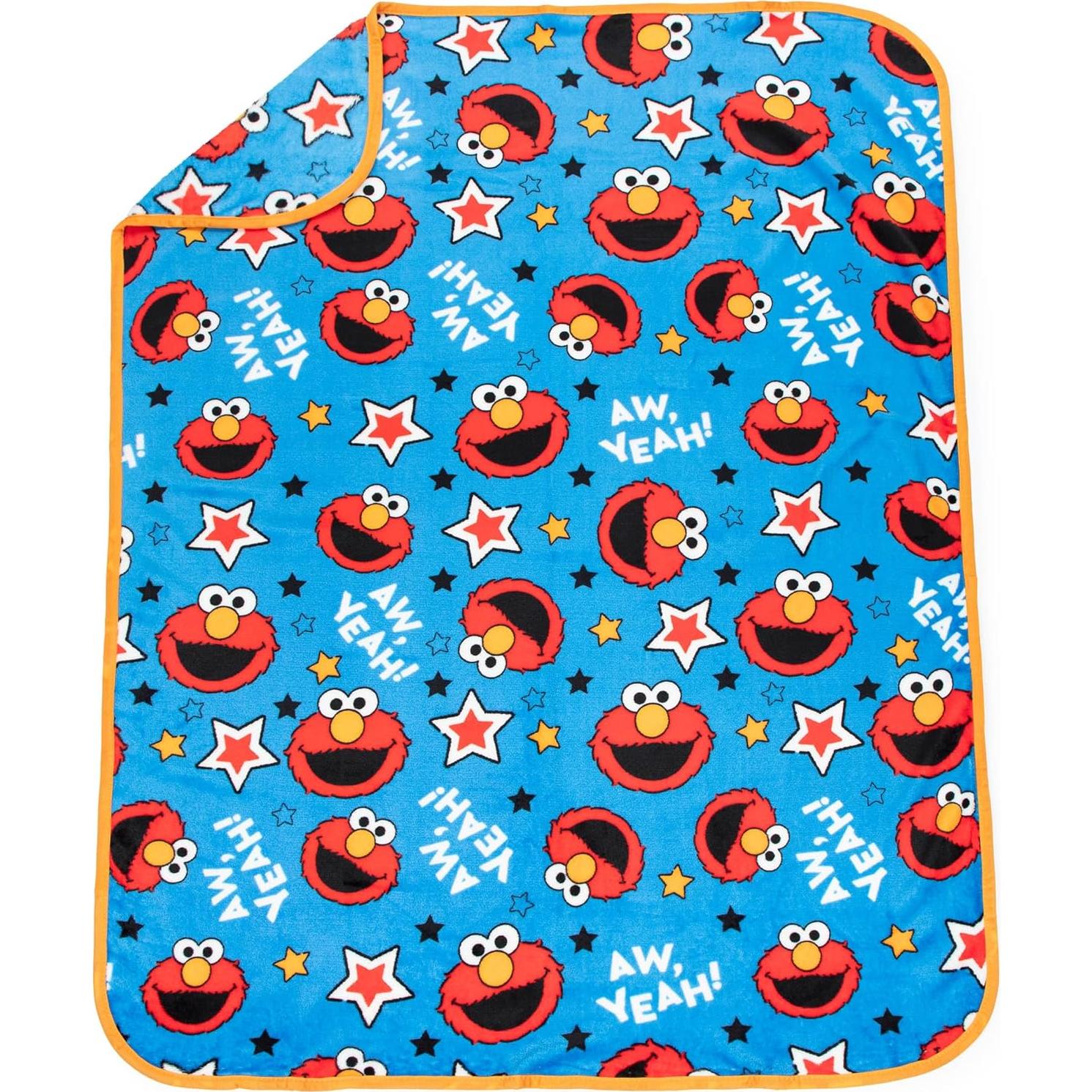 Conjunto Almohada y Manta Elmo Jay Franco 2 Piezas 101x127 cm