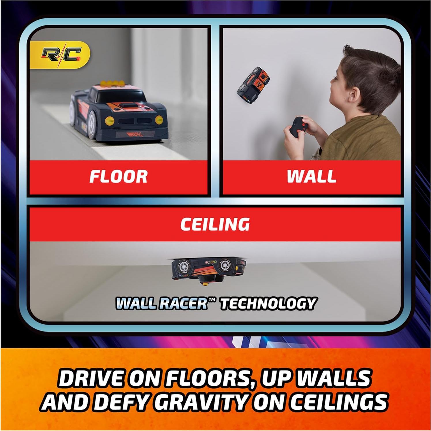 Camión RC Air Hogs Gravedad Cero Negro 15.6x5.5x13.1cm