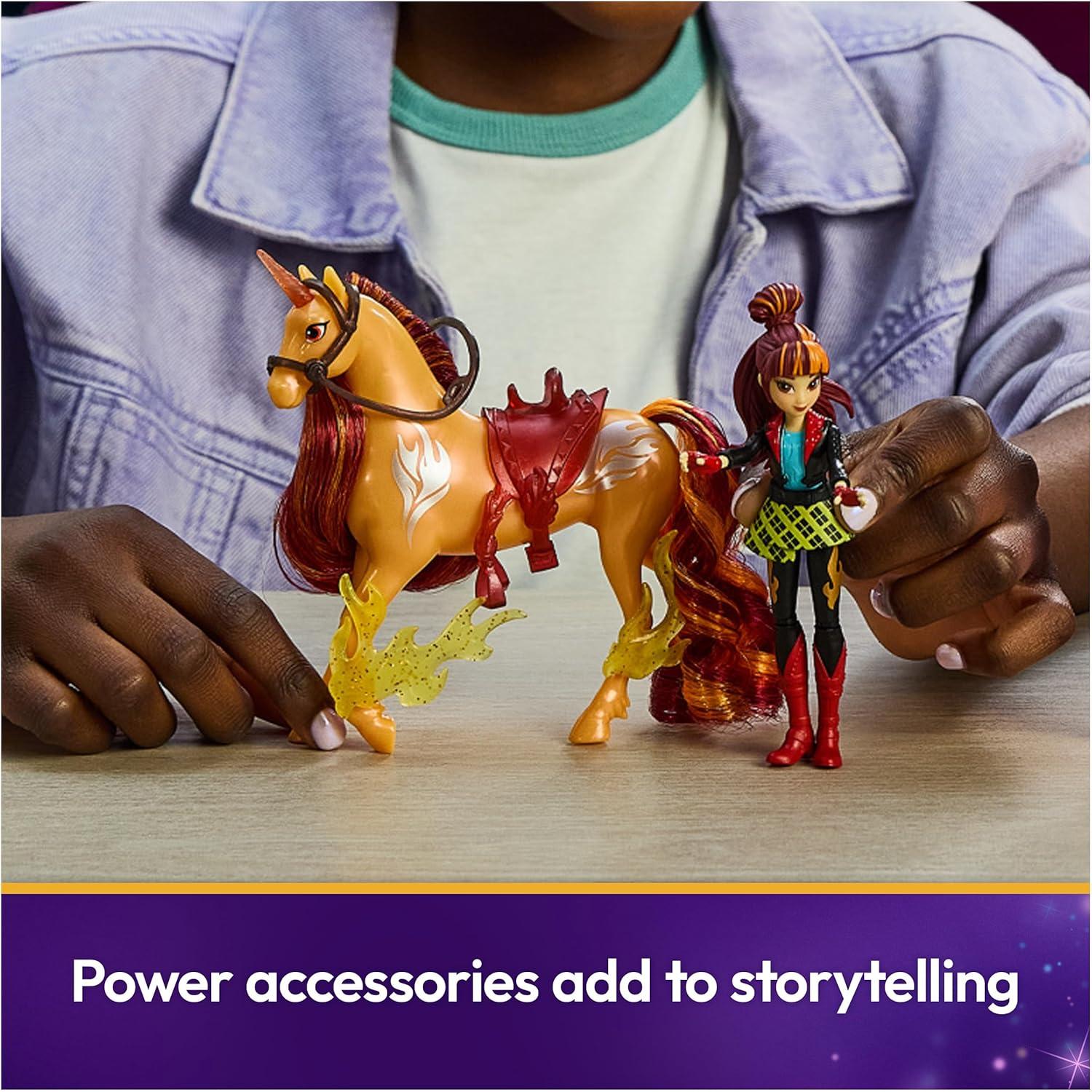 Set de Muñeca y Unicornio Valentina y Cinder - Unicorn Academy