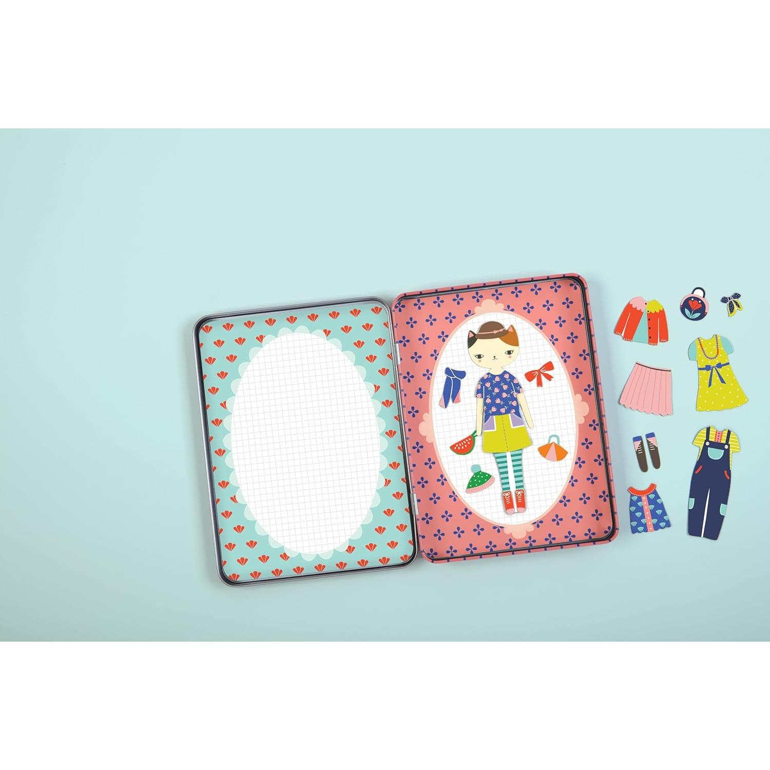 Set de Juego Magnético de Moda de Gato Mudpuppy 22.23 cm