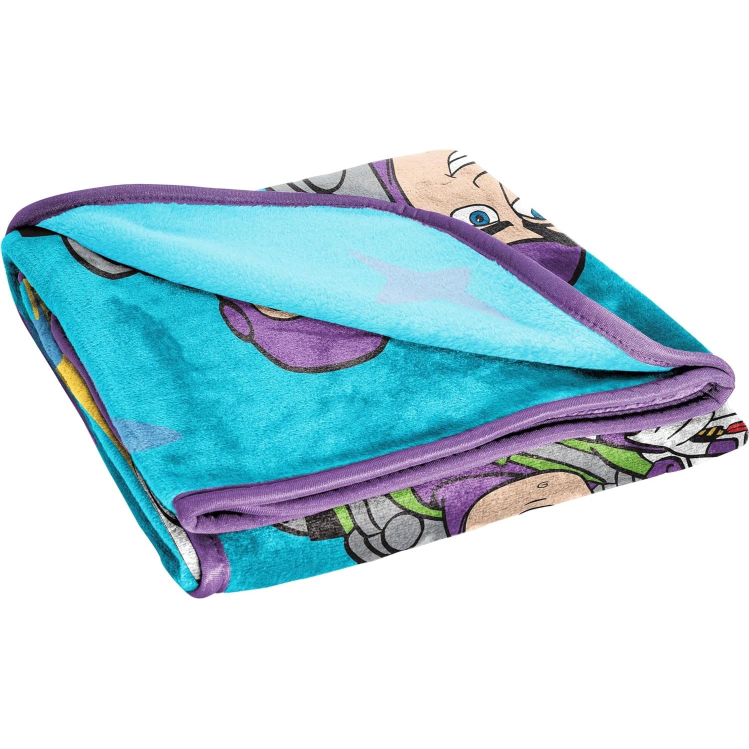 Manta de Peluche Jay Franco 116.8x152.4 cm Toy Story Buzz