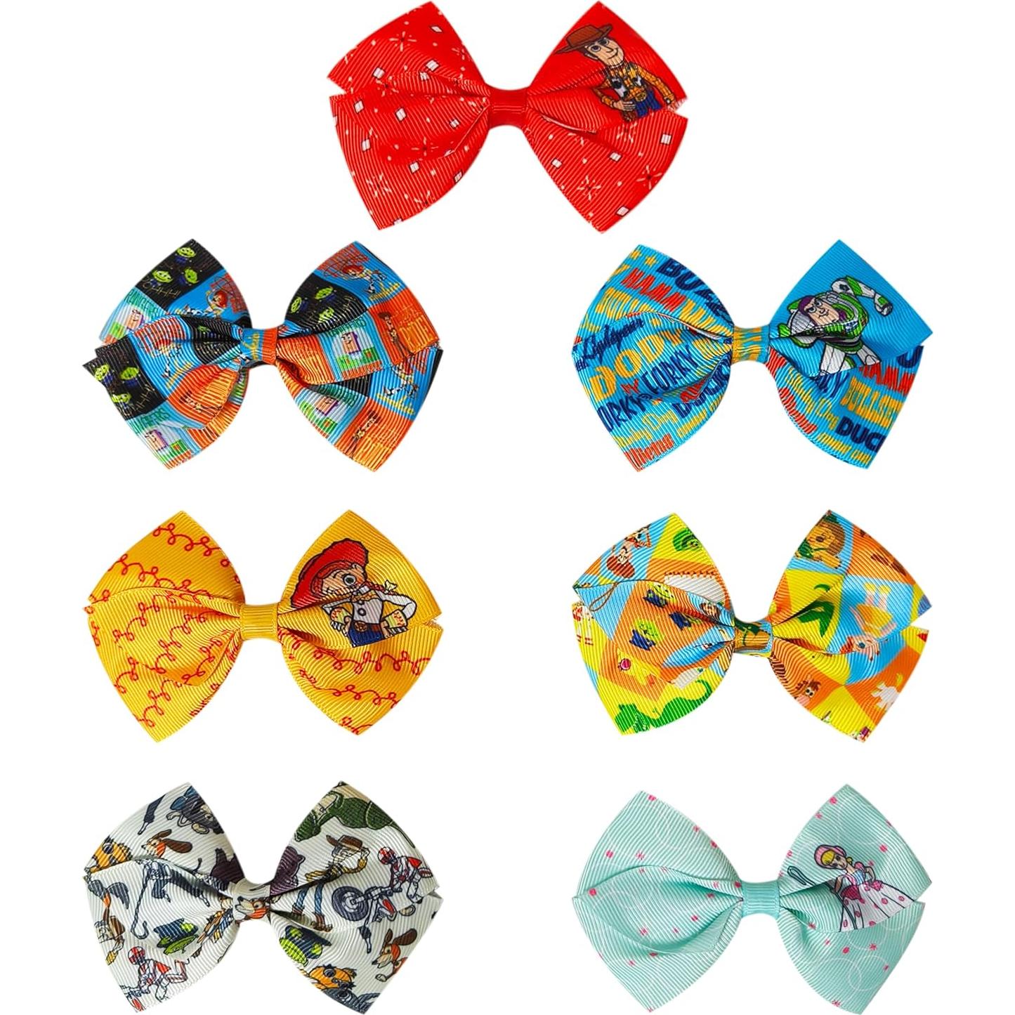 Clips de Cabello LUV HER Toy Story - Paquete de 7 Antideslizantes