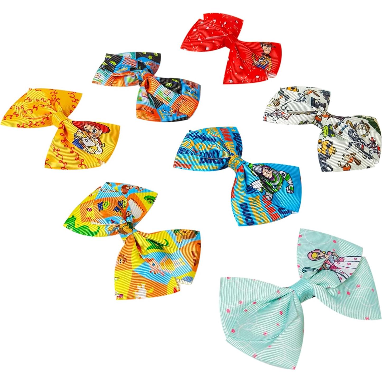 Clips de Cabello LUV HER Toy Story - Paquete de 7 Antideslizantes