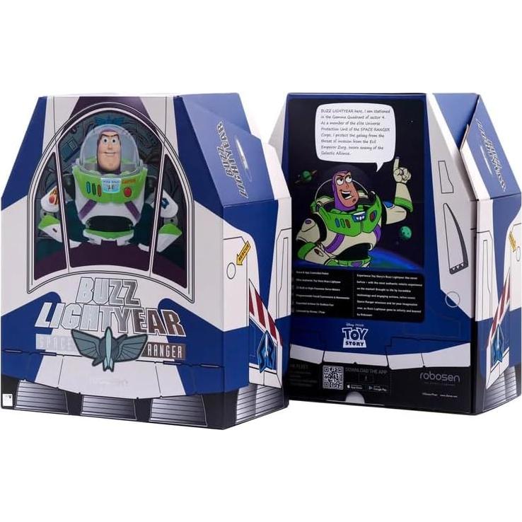 Robot Buzz Lightyear Robosen 37.3 cm con Comandos de Voz