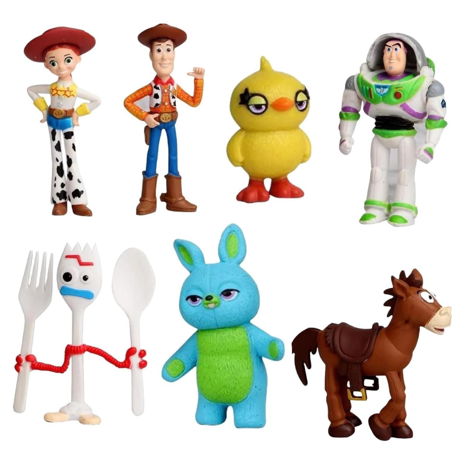 Figuras de Acción Blue Bare 7-Pack para Decoración de Fiesta