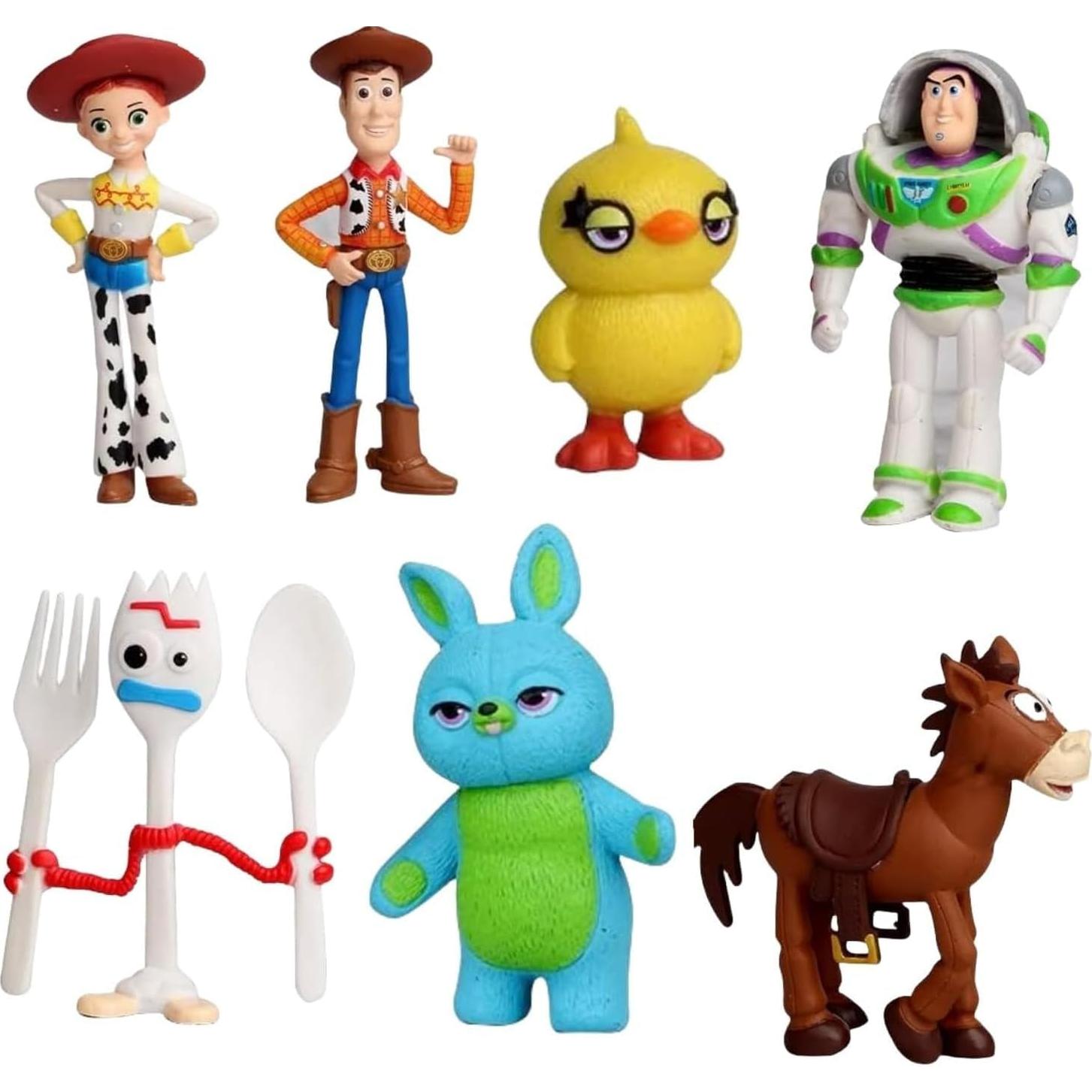 Figuras de Acción Blue Bare 7-Pack para Decoración de Fiesta