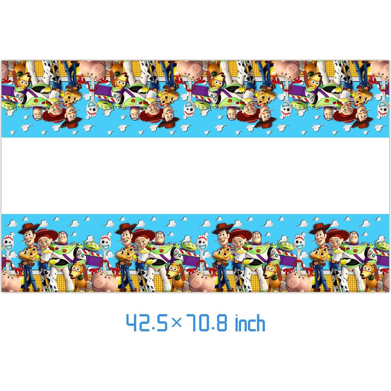 Kit de Fiesta Toy Story 41 Piezas - Platos 18 cm, Servilletas, Mantel
