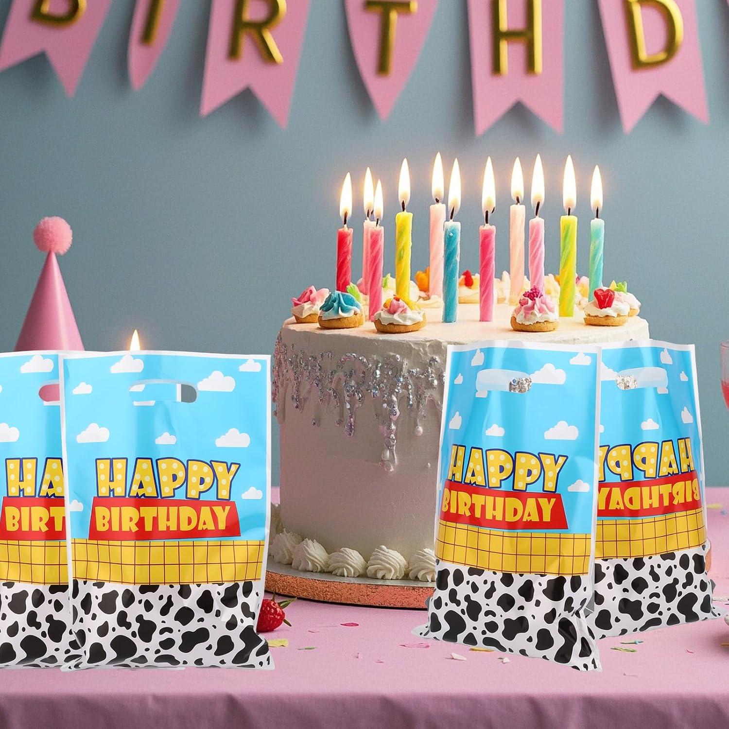 Bolsas de Fiesta de Caricaturas SAVITA 50pcs 25x16.5cm