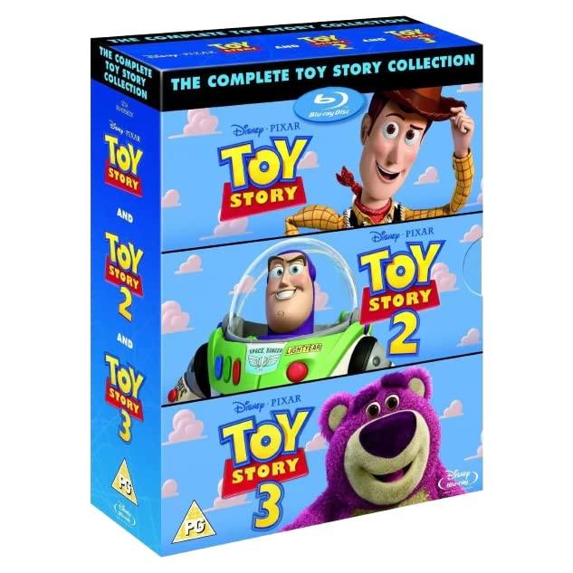 Set Blu-Ray Colección Toy Story 1-3 - 221g