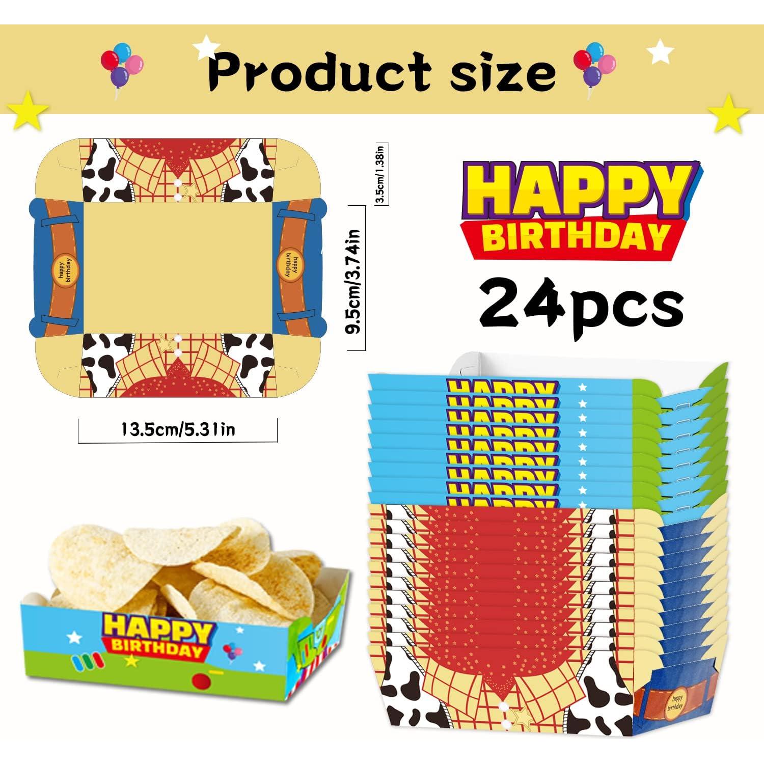 Bandejas de Papel Desechables para Comida Genérico 24 Pcs