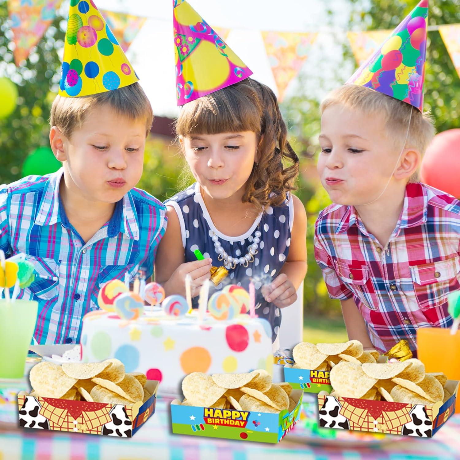 Bandejas de Papel Desechables para Comida Genérico 24 Pcs