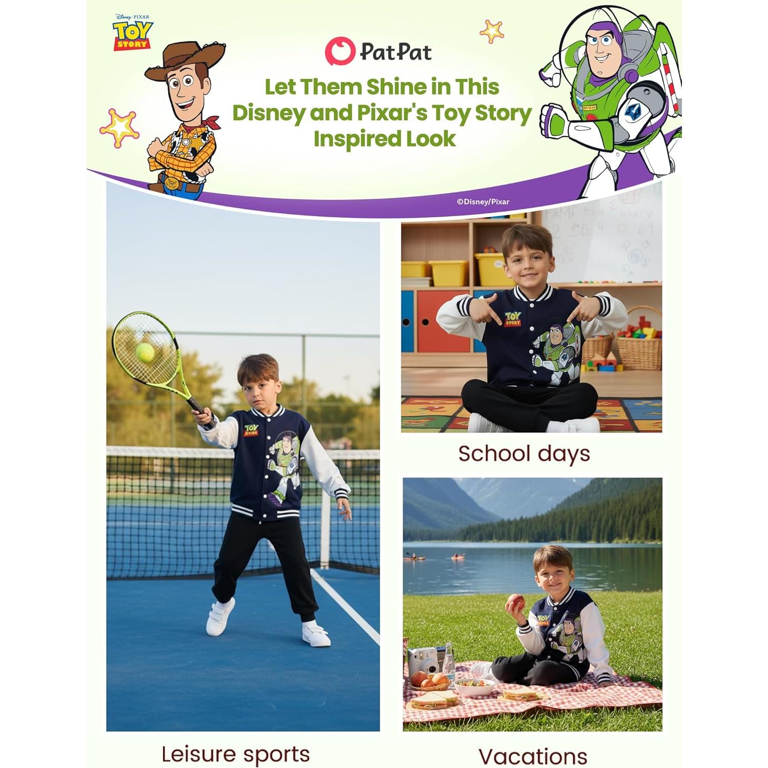 Chaqueta Bomber Disney Toy Story Buzz Lightyear Niños 2-13 Años