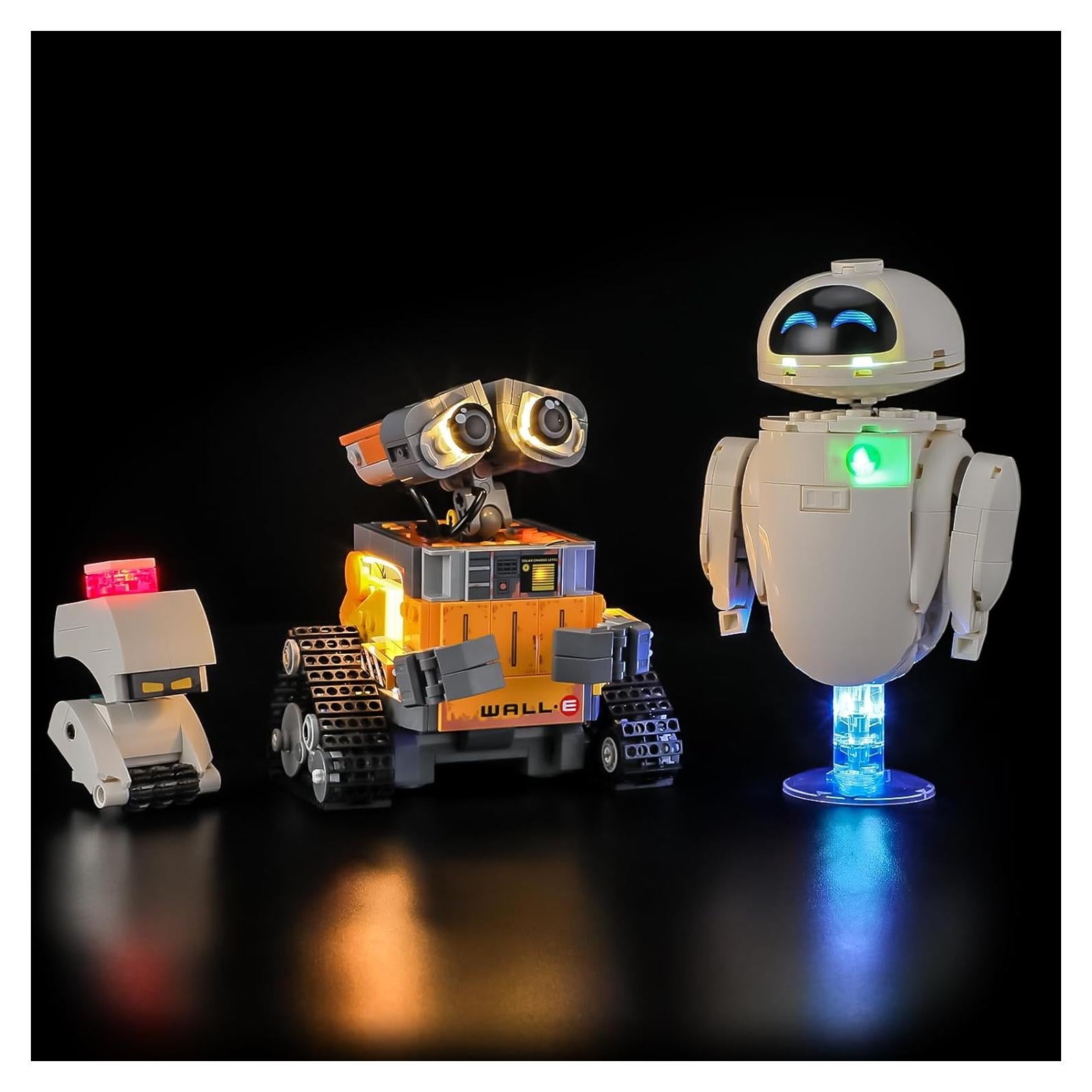 Kit de Luz LED Briksmax para LEGO Disney Wall-E y EVE 43279
